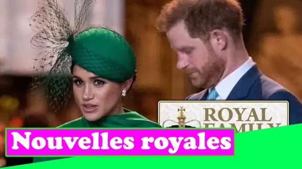 Famille Royale LIVE : Ce n'est pas fini ! La reine a averti Harry qu'il s'apprêtait à lâcher PLUS de