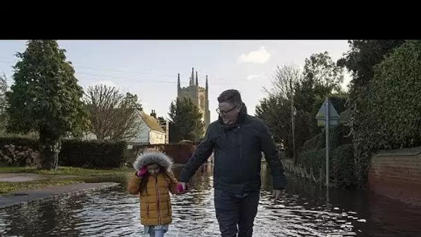 La tempête Bella provoque des inondations en Angleterre