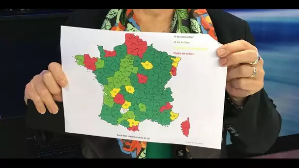 DOCUMENT - Agriculteurs en colère : Christiane Lambert dévoile la carte des mobilisations