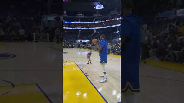 Draymond Green's Son Working on his Passing with his Pops! 😂🤝| #Shorts