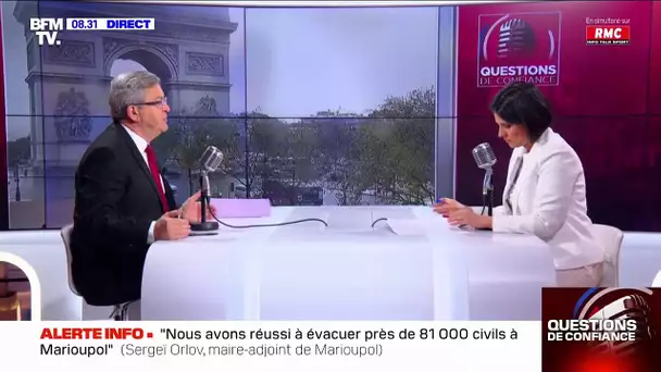 Mélenchon  : Jje ne commettrais plus l'erreur de dire ce que je pense"