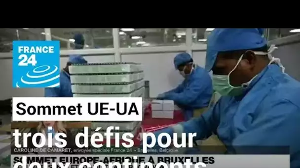 Sommet Europe-Afrique à Bruxelles : sécurité, santé et stabilité, trois défis pour deux continents