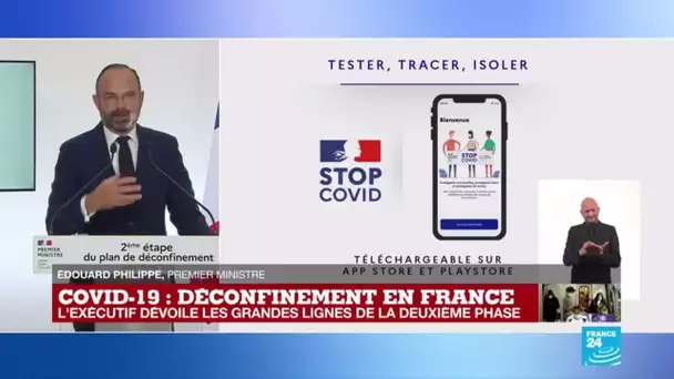 REPLAY. Déconfinement acte II : Philippe présente l'application de traçage numérique StopCovid