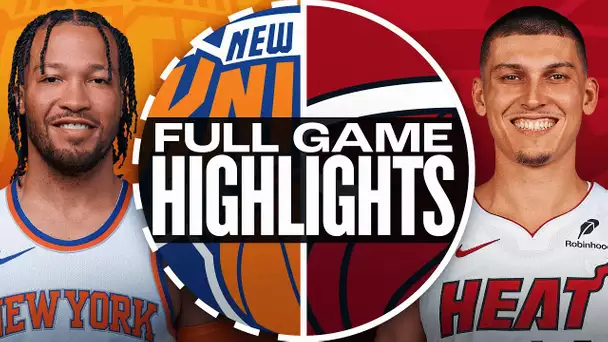 KNICKS at HEAT | FULL GAME HIGHLIGHTS | October 30, 2024