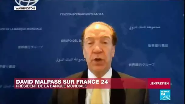 David Malpass sur France 24 : Le monde pourrait vivre "sa pire récession depuis 1929"