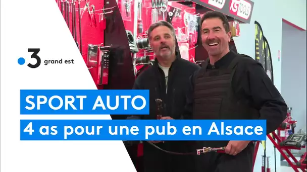 Luc Alphand, Stéphane Peterhansel, gentlemen cambrioleurs pour les besoin d'une pub