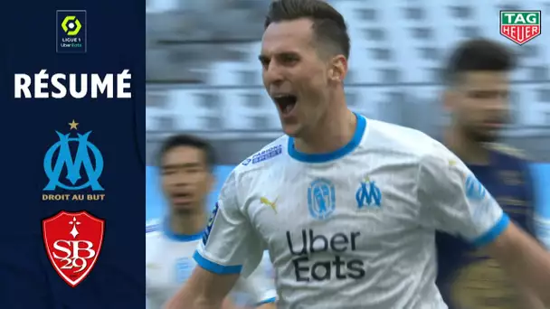 OLYMPIQUE DE MARSEILLE - STADE BRESTOIS 29 (3 - 1) - Résumé - (OM - SB29) / 2020-2021