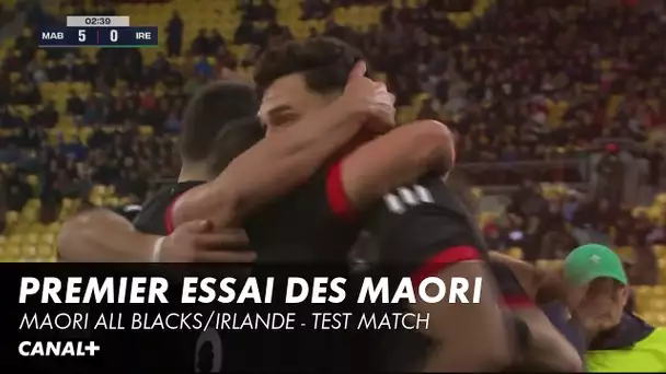 Premier essai pour les Maori - Test match - Maori All Blacks/Irlande