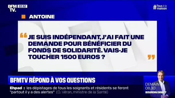 Indépendant, vais-je toucher les 1500€ du fonds de solidarité ? BFMTV répond à vos questions