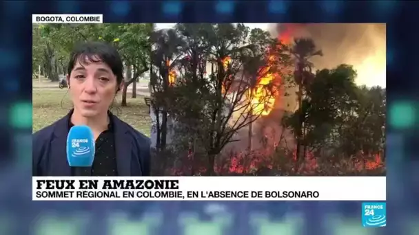 Sommet régional en Colombie pour freiner les incendies en cours