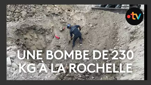 Bombe de 230 kg :  vaste opération de déminage sur le port de La Pallice