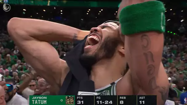 "WE DID IT"- Jayson Tatum After Leading Celtics To The 18th Championship In Franchise History!