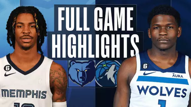 GRIZZLIES at TIMBERWOLVES | NBA FULL GAME HIGHLIGHTS | November 30, 2022