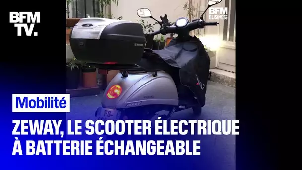 Nous avons testé Zeway, le scooter électrique qui se recharge en 1 minute chrono