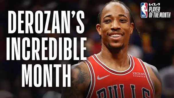 DeMar DeRozan Wins Eastern Conference Kia Player Of The Month