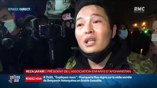 Le témoignage de Reza Jafari après le démantèlement violent d'un camp de migrants à Paris