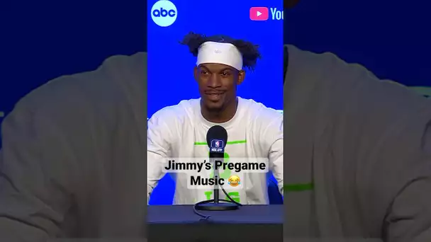 “Spice Girls” - HILARIOUS Jimmy Butler Answer On His Preparation For Game 1! 😂 | #Shorts