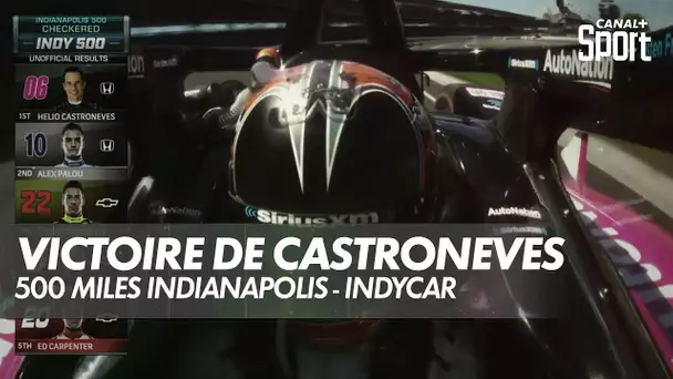 La victoire de Castroneves aux 500 Miles d'Indianapolis - IndyCar