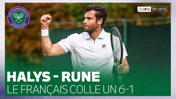 🎾 WIMBLEDON : INCROYABLE ! Halys écrase Rune sur le premier set : 6-1 !