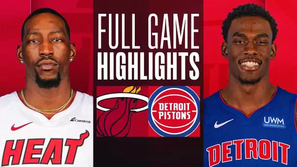 HEAT at PISTONS | FULL GAME HIGHLIGHTS | March 15, 2024