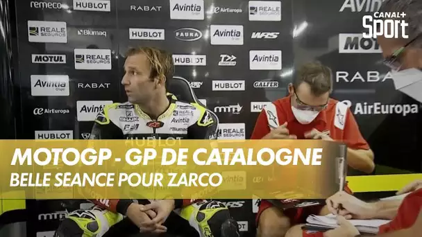 Johann Zarco prend le deuxième chrono !