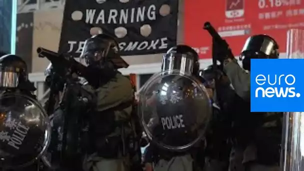 Hong Kong : les manifestants défient la police