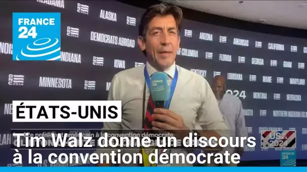 Tim Walz, "un profil très soigneusement sélectionné par Kamala Harris" • FRANCE 24