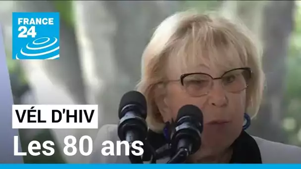 La France commémore le 80e anniversaire de la rafle du Vél d'Hiv • FRANCE 24