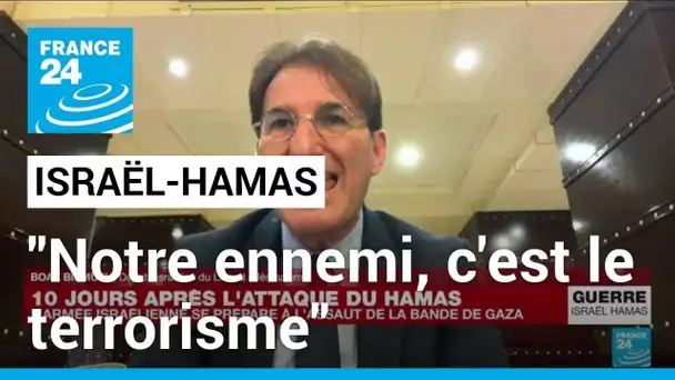 Guerre Hamas-Israël : "notre ennemi c’est le terrorisme et c’est le Hamas" • FRANCE 24