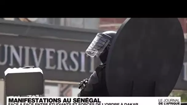 Manifestations au Sénégal : face à face entre étudiants et forces de l’ordre à Dakar • FRANCE 24