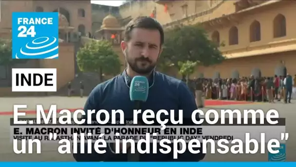 Inde : Emmanuel Macron invité d'honneur de Narendra Modi • FRANCE 24