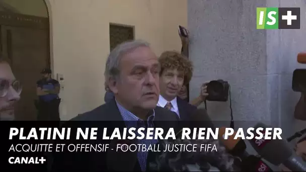 Platini acquitté offensif - Football justice FIFA