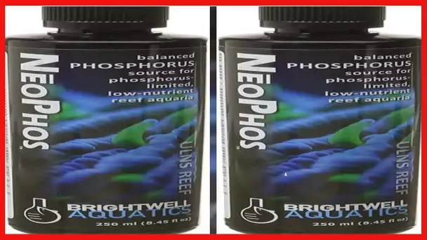 Brightwell Aquatics NeoPhos Phosphorus Supplement for Ultra-Low Nutrient Reef Aquarium Systems