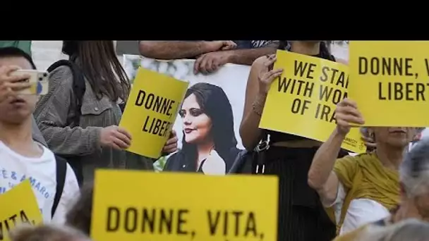 De Quito à Rome : la solidarité avec les Iraniennes après la mort de Mahsa Amini