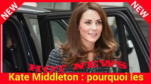 Kate Middleton : pourquoi les médias anglais la laissent tranquille