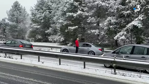 Il neige sur la Haute-Vienne