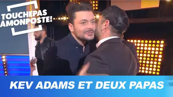 Kev Adams retrouve ses "deux papas" dans TPMP