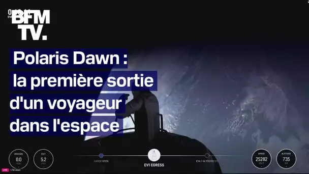 Polaris Dawn: les images du premier voyageur à sortir dans l'espace