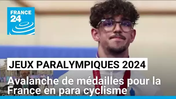 Jeux Paralympiques : avalanche de médailles pour la France en para cyclisme • FRANCE 24