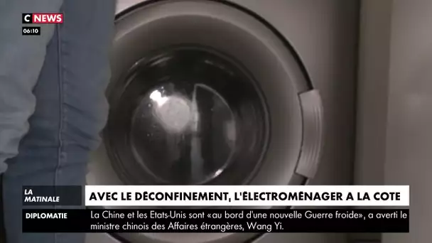 Déconfinement : l’électroménager a la cote