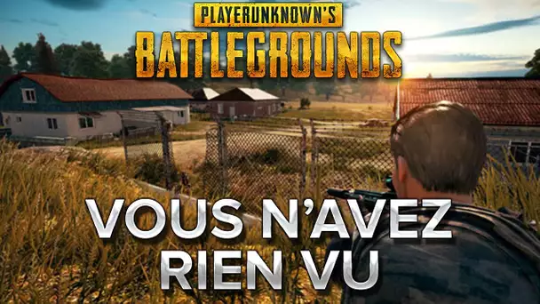 PUBG : Vous n&#039;avez rien vu