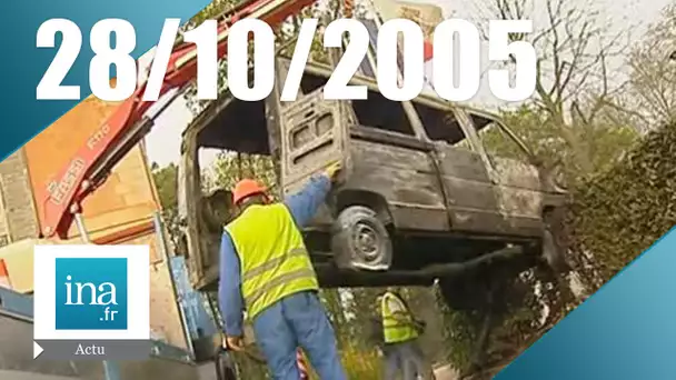 20h France 2 du 28 Octobre 2005 - Emeutes à Clichy-Sous-Bois | Archive INA