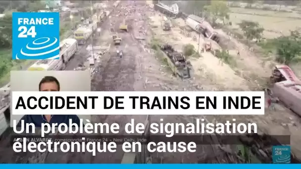 Inde : un problème de signalisation électronique à l'origine de la catastrophe ferroviaire