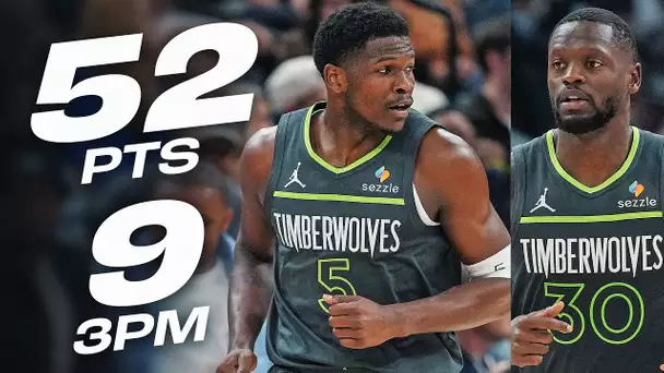 NEW TIMBERWOLVES DUO Shines! Anthony Edwards (29 PTS) & Julius Randle (23 PTS) 🔥| November 1, 2024