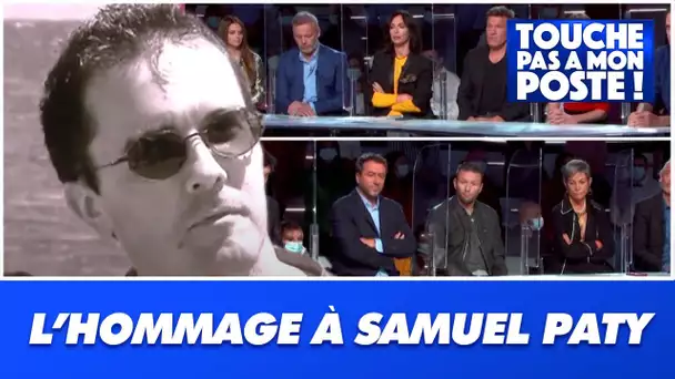 La minute de silence de l'équipe de TPMP pour rendre hommage à Samuel Paty