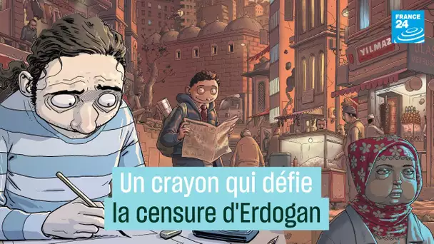 Un crayon qui défie la censure d’Erdogan • FRANCE 24