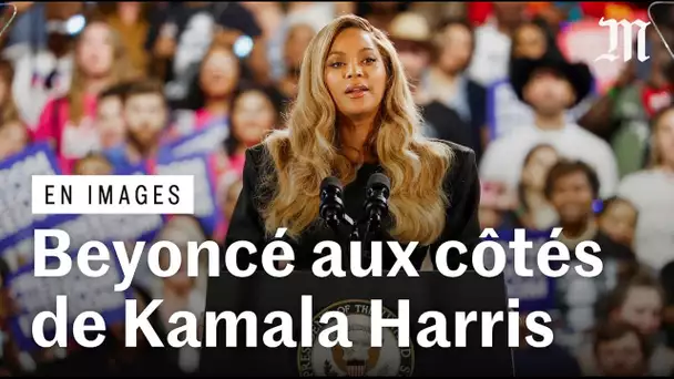 En images : Beyoncé s’affiche aux côtés de Kamala Harris