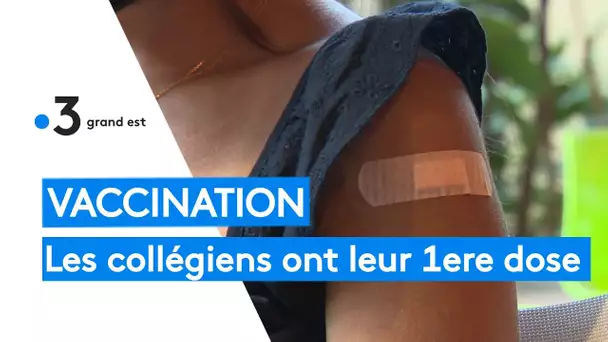 Bas-Rhin : début de la campagne vaccinale en milieu scolaire, les premiers collégiens pris en charge