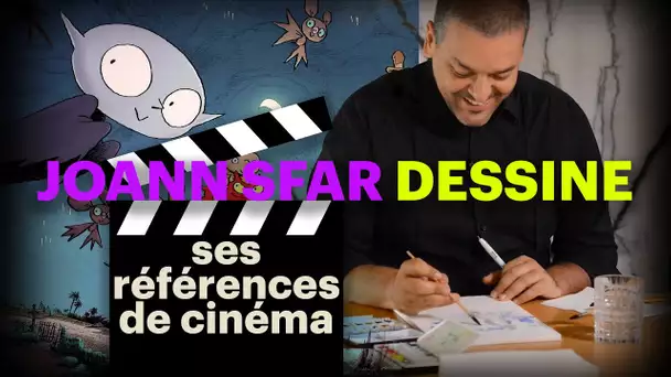 Joann Sfar dessine les références de “Petit Vampire”