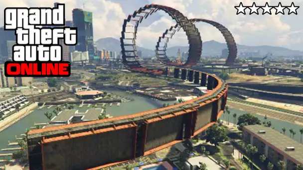 100% WTF ! LE GRAND 8 ! GTA 5 ONLINE COURSE WTF #348